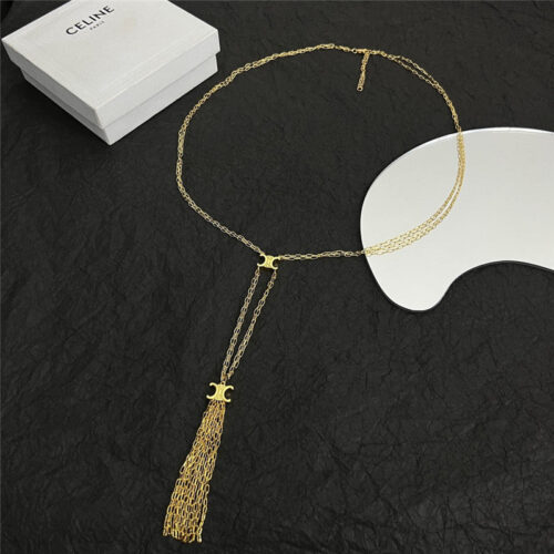 High Quality Luxury Celine Fashion Simple Necklace – Style 49582