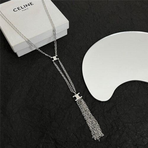 High Quality Luxury Celine Fashion Simple Necklace alternate view