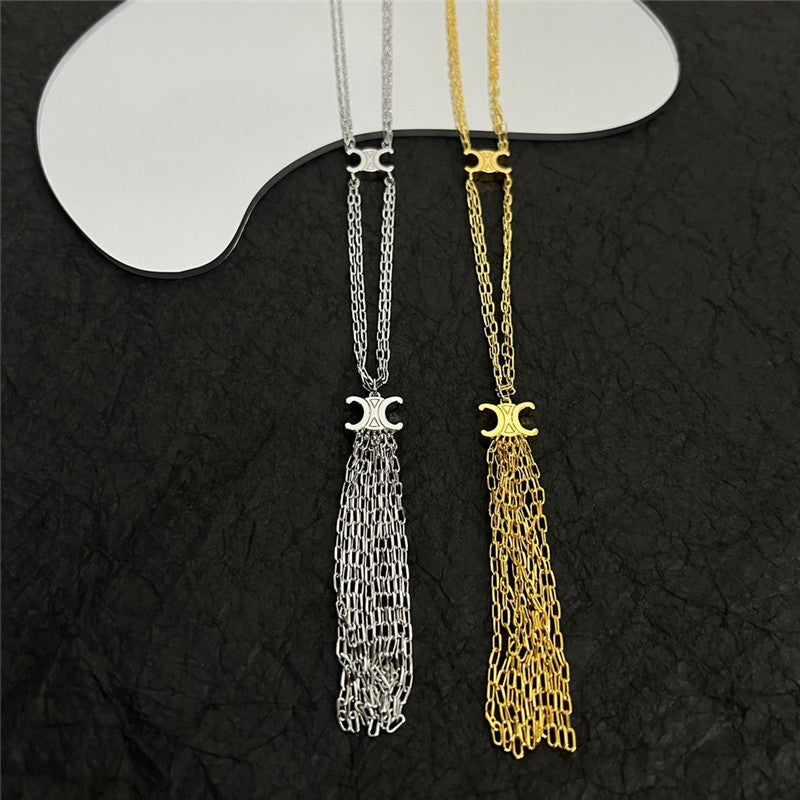 High Quality Luxury Celine Fashion Simple Necklace product detail