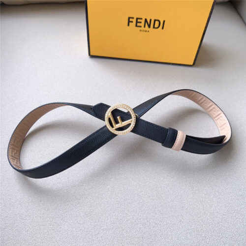 High Quality Luxury Fendi 2.0Cm Reversible Belt – Style 42150 alternate view