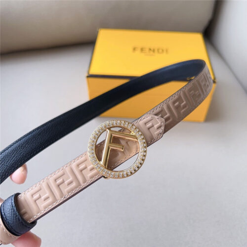 High Quality Luxury Fendi 2.0Cm Reversible Belt – Style 42150 product detail