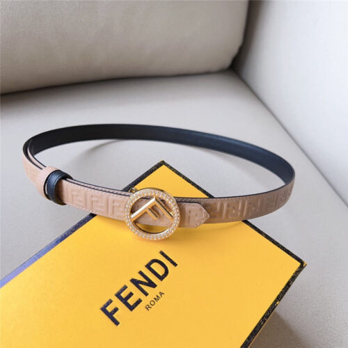 High Quality Luxury Fendi 2.0Cm Reversible Belt – Style 42150 product detail