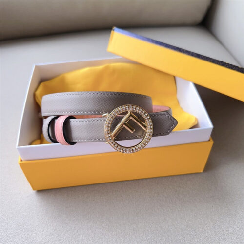 High Quality Luxury Fendi 2.0Cm Reversible Belt – Style 07686 product detail