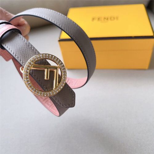 High Quality Luxury Fendi 2.0Cm Reversible Belt – Style 07686 product detail