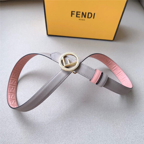 High Quality Luxury Fendi 2.0Cm Reversible Belt – Style 07686 alternate view