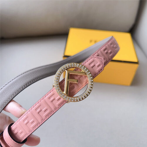 High Quality Luxury Fendi 2.0Cm Reversible Belt – Style 07686 product detail