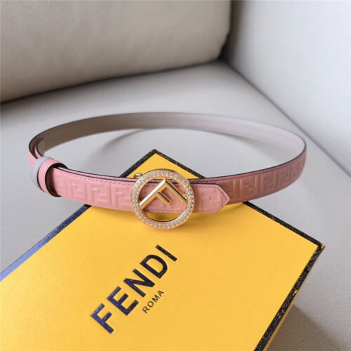 High Quality Luxury Fendi 2.0Cm Reversible Belt – Style 07686 product detail