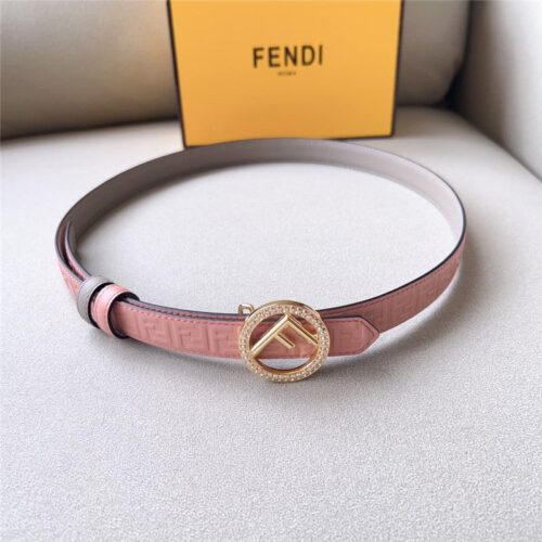 High Quality Luxury Fendi 2.0Cm Reversible Belt – Style 07686
