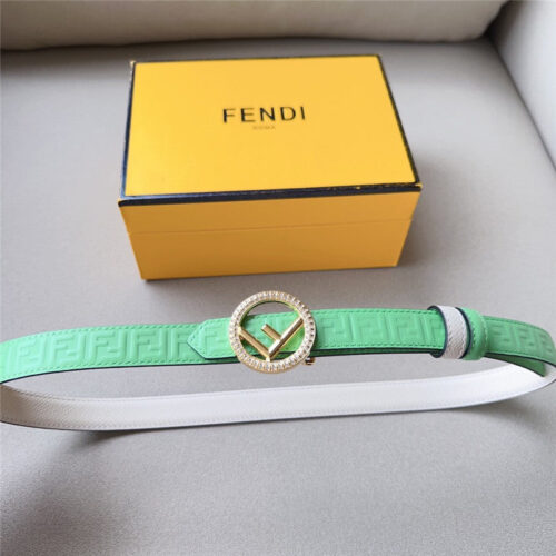 High Quality Luxury Fendi 2.0Cm Reversible Belt – Style 73222 product detail