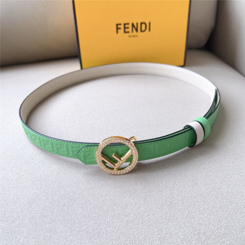 High Quality Luxury Fendi 2.0Cm Reversible Belt – Style 73222