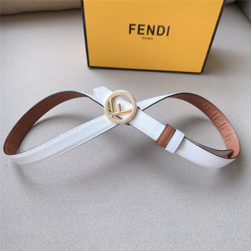 High Quality Luxury Fendi 2.0Cm Reversible Belt – Style 38758 alternate view
