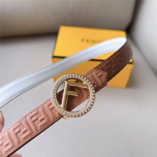 High Quality Luxury Fendi 2.0Cm Reversible Belt – Style 38758 product detail
