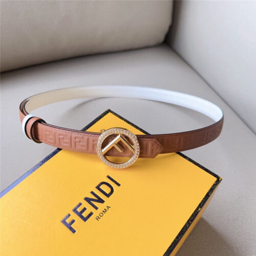 High Quality Luxury Fendi 2.0Cm Reversible Belt – Style 38758 product detail