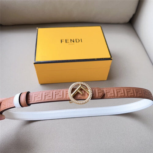 High Quality Luxury Fendi 2.0Cm Reversible Belt – Style 38758 product detail