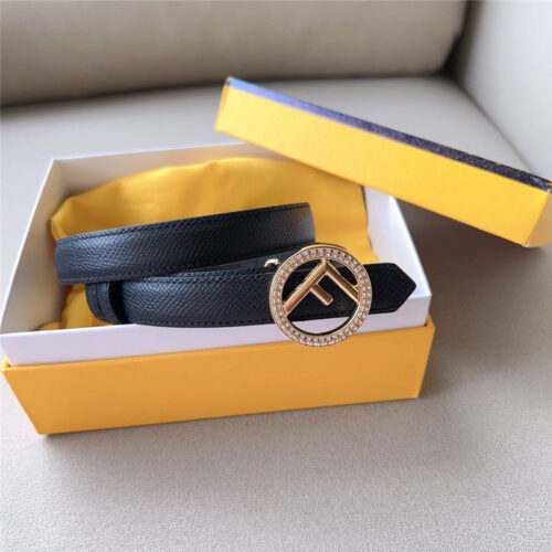 High Quality Luxury Fendi 2.0Cm Reversible Belt product detail