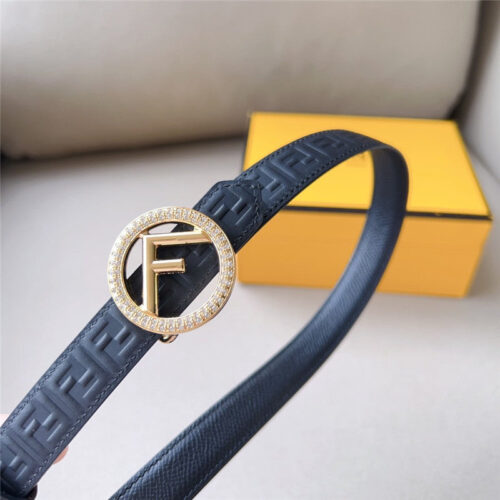 High Quality Luxury Fendi 2.0Cm Reversible Belt product detail