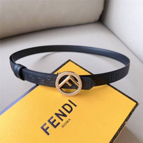 High Quality Luxury Fendi 2.0Cm Reversible Belt product detail