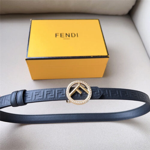 High Quality Luxury Fendi 2.0Cm Reversible Belt product detail