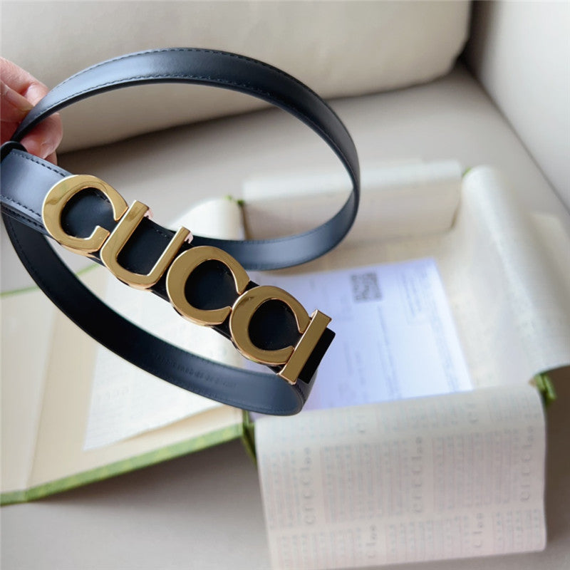 High Quality Luxury Gucci Double G Embellishment + Square Buckle Belt product detail
