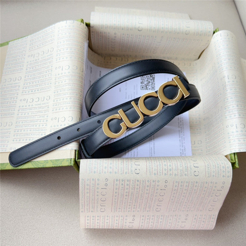 High Quality Luxury Gucci Double G Embellishment + Square Buckle Belt product detail