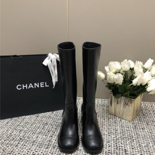 High Quality Luxury Chanel Autumn And Winter Series Electric Embroidery C Boots – Style 59142 product detail