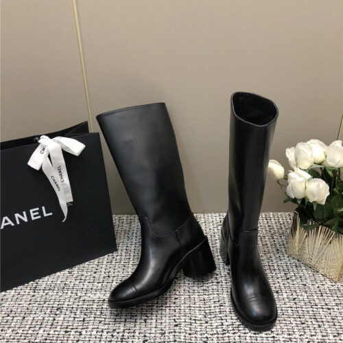 High Quality Luxury Chanel Autumn And Winter Series Electric Embroidery C Boots – Style 59142 product detail