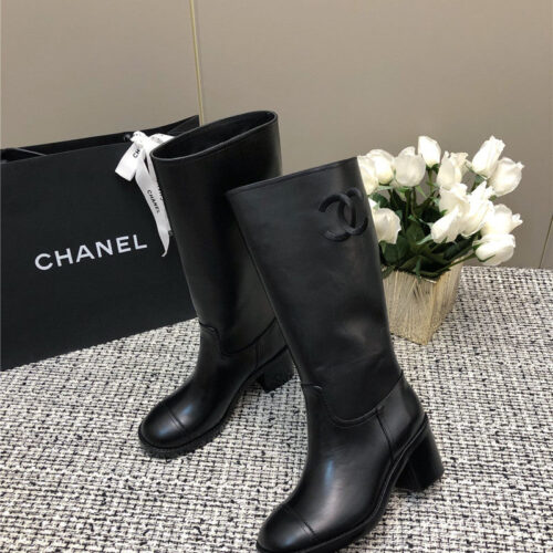 High Quality Luxury Chanel Autumn And Winter Series Electric Embroidery C Boots – Style 59142 product detail