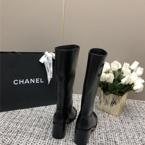 High Quality Luxury Chanel Autumn And Winter Series Electric Embroidery C Boots – Style 59142 product detail