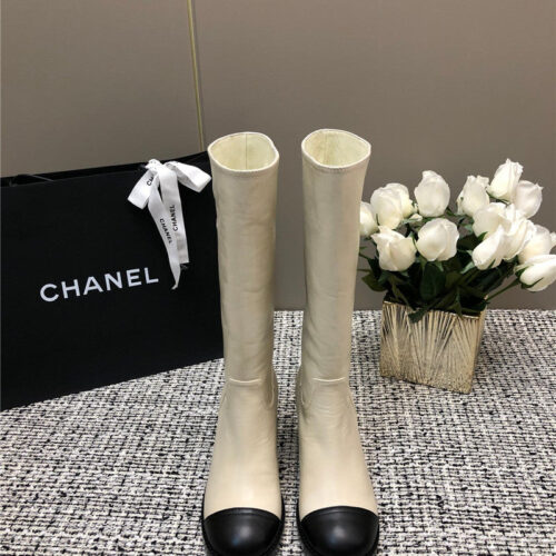 High Quality Luxury Chanel Autumn And Winter Series Electric Embroidery C Boots – Style 31462 product detail