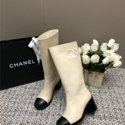 High Quality Luxury Chanel Autumn And Winter Series Electric Embroidery C Boots – Style 31462 product detail