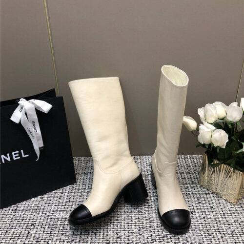 High Quality Luxury Chanel Autumn And Winter Series Electric Embroidery C Boots – Style 31462 product detail