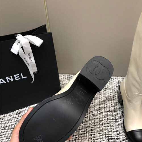 High Quality Luxury Chanel Autumn And Winter Series Electric Embroidery C Boots – Style 31462 product detail