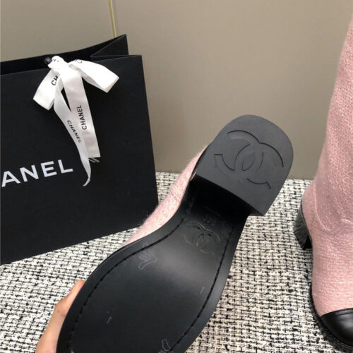 High Quality Luxury Chanel Autumn And Winter Series Electric Embroidery C Boots – Style 19590 product detail