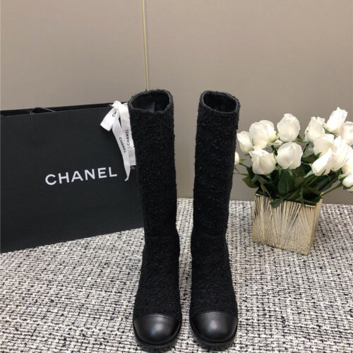 High Quality Luxury Chanel Autumn And Winter Series Electric Embroidery C Boots product detail