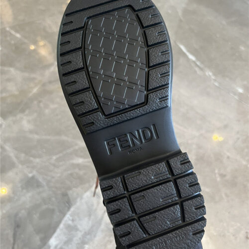 High Quality Luxury Fendi Domino Motorcycle Boots – Style 08275 product detail