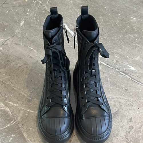 High Quality Luxury Fendi Domino Motorcycle Boots product detail
