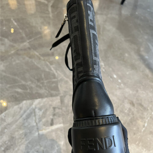 High Quality Luxury Fendi Domino Motorcycle Boots product detail