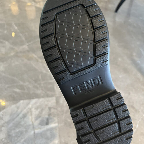 High Quality Luxury Fendi Domino Motorcycle Boots product detail