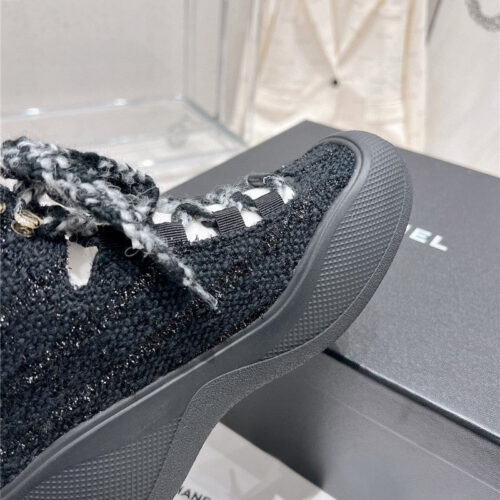 High Quality Luxury Chanel Sports Lace-Up Thick-Soled Womens Boots product detail