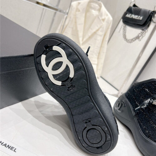 High Quality Luxury Chanel Sports Lace-Up Thick-Soled Womens Boots product detail