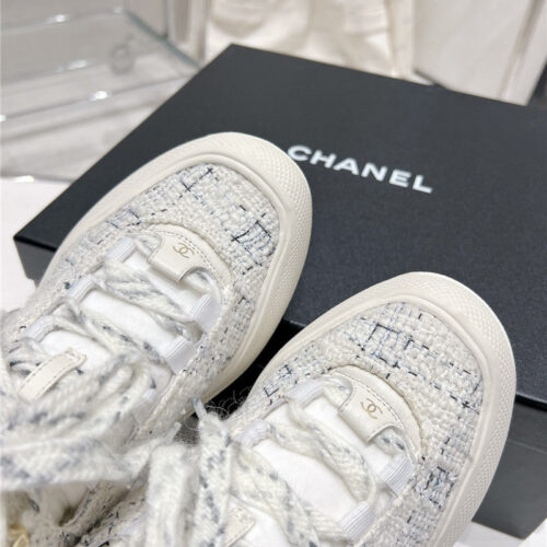 High Quality Luxury Chanel Sports Lace-Up Thick-Soled Womens Boots – Style 67110 product detail
