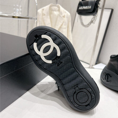 High Quality Luxury Chanel Sports Lace-Up Thick-Soled Womens Boots – Style 32646 product detail