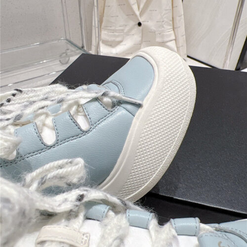 High Quality Luxury Chanel Sports Lace-Up Thick-Soled Womens Boots – Style 30950 product detail