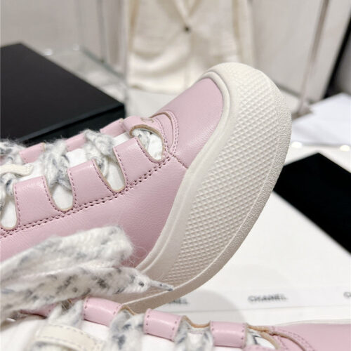 High Quality Luxury Chanel Sports Lace-Up Thick-Soled Womens Boots – Style 94790 product detail
