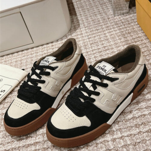 High Quality Luxury Fendi Couple Style Casual Sneakers – Style 36019