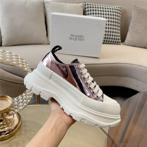 High Quality Luxury Alexander McQueen New Canvas Series Thick-Soled Dad Shoes – Style 08387 alternate view