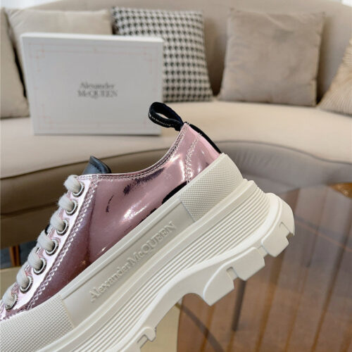 High Quality Luxury Alexander McQueen New Canvas Series Thick-Soled Dad Shoes – Style 08387 product detail