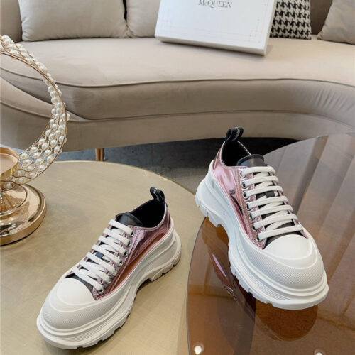 High Quality Luxury Alexander McQueen New Canvas Series Thick-Soled Dad Shoes – Style 08387 product detail