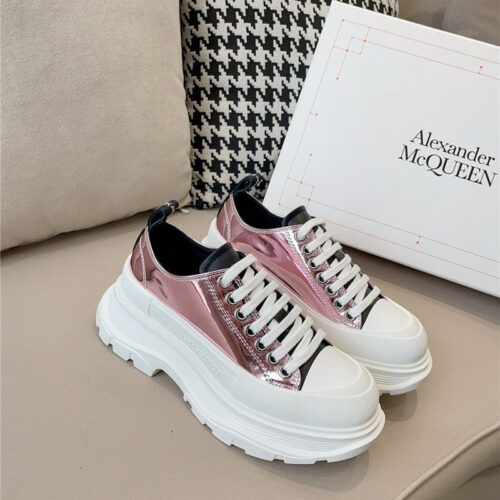 High Quality Luxury Alexander McQueen New Canvas Series Thick-Soled Dad Shoes – Style 08387 product detail
