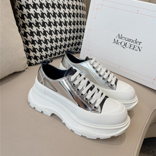 High Quality Luxury Alexander McQueen New Canvas Series Thick-Soled Dad Shoes